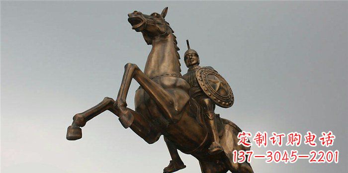 鹤壁古罗马骑马战士铜雕——令人惊叹的骑马雕塑