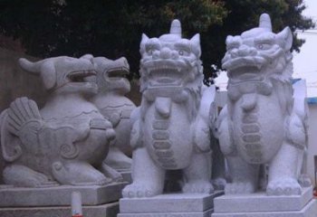 鹤壁古典独角兽石雕