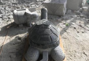 鹤壁精致定制：古代石雕乌龟