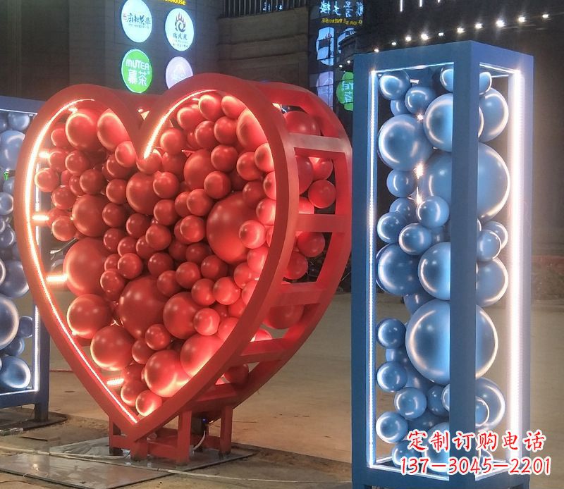 鹤壁艺术级不锈钢字母雕塑