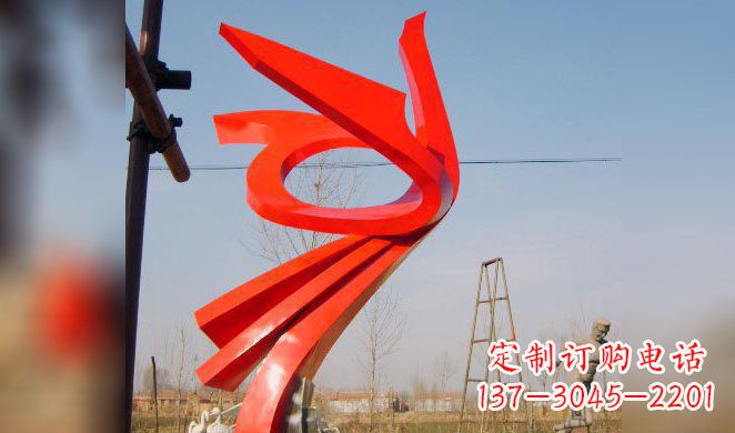 鹤壁高贵凤凰不锈钢雕塑