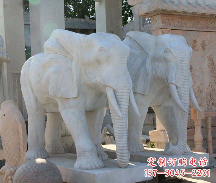 鹤壁中领雕塑拥有多年大象雕塑定制经验,专业的…