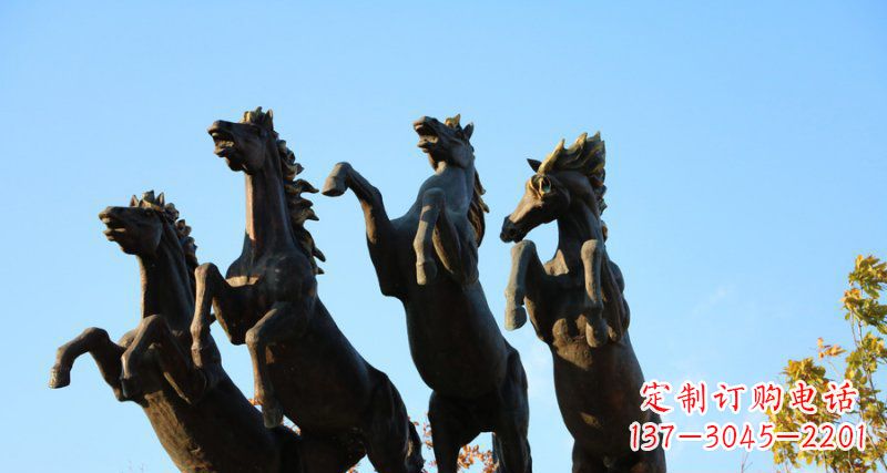 鹤壁典雅精美的铜动物雕塑