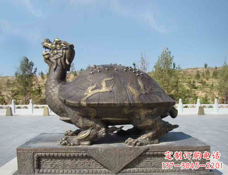 鹤壁我们中领雕塑特制的精美广场青铜龙雕塑