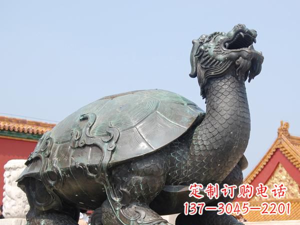 鹤壁中领雕塑:广场用大型铜龙雕塑