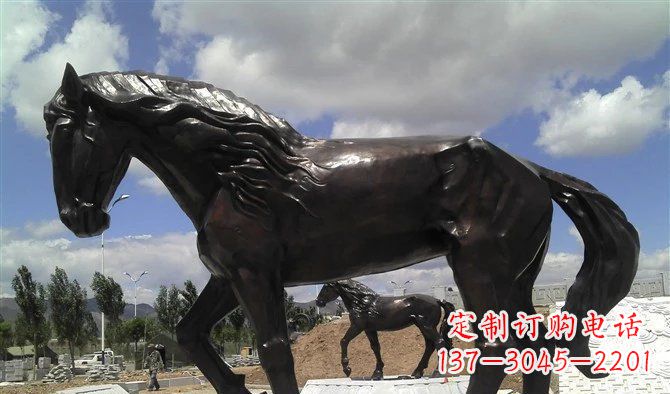 鹤壁专业手工制作的动物铜雕