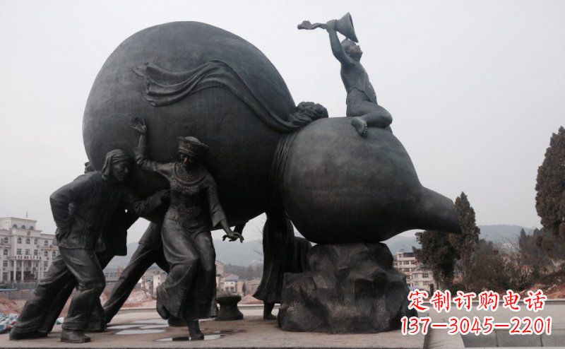 鹤壁皇家感觉,海量葫芦雕塑,满足你的高端定制需求