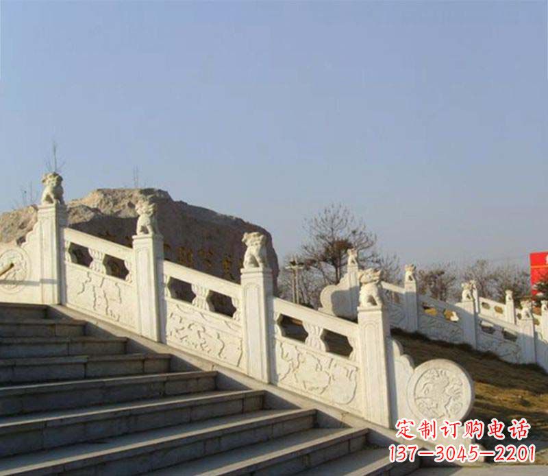 鹤壁广场石雕栏杆
