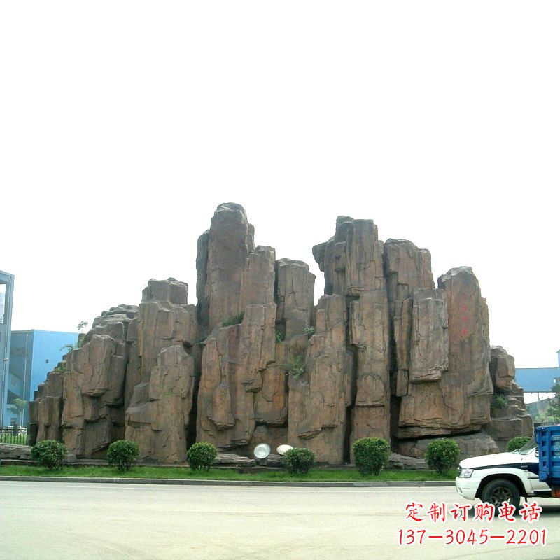 鹤壁广场塑石假山雕塑