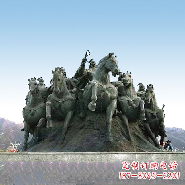 鹤壁中领雕塑:缔造历史名人雕塑