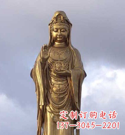 鹤壁佛祖蛤蜊观音精美大型雕塑
