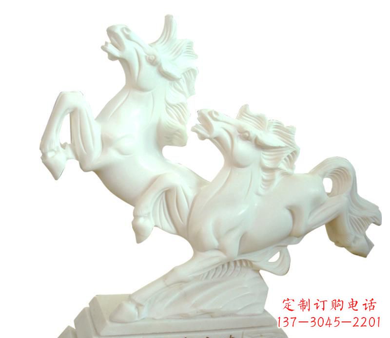 鹤壁中领雕塑:精美细腻的汉白玉动物雕塑