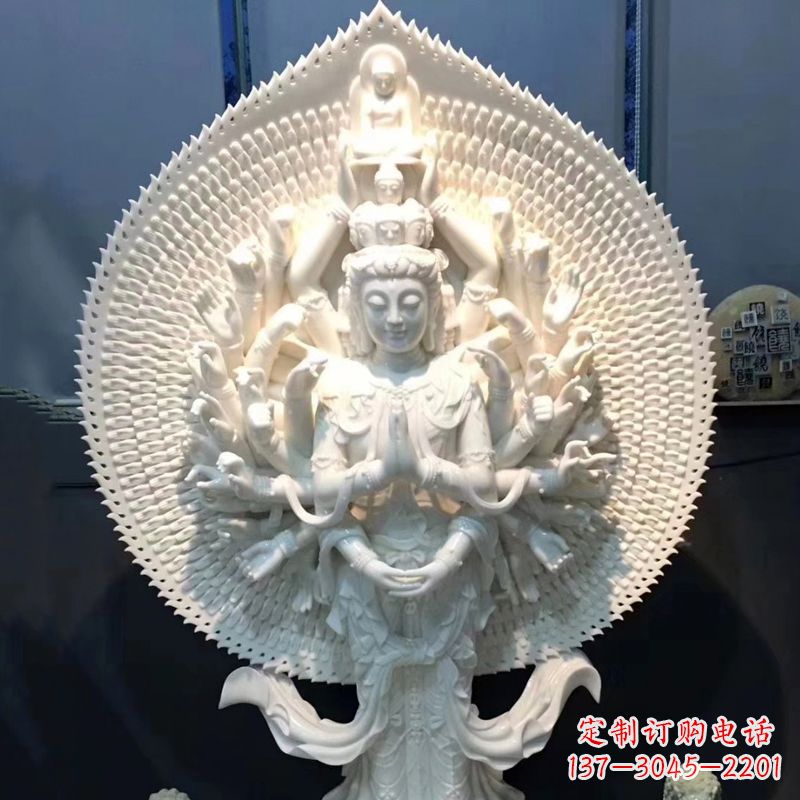 鹤壁中领雕塑以精细的玉石雕刻工艺,精心制作了…