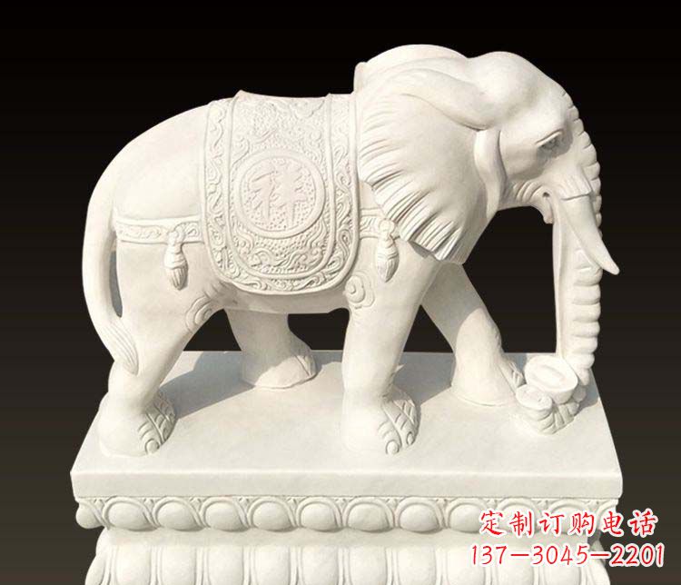 鹤壁精致雕刻给你最美的新型大象雕塑