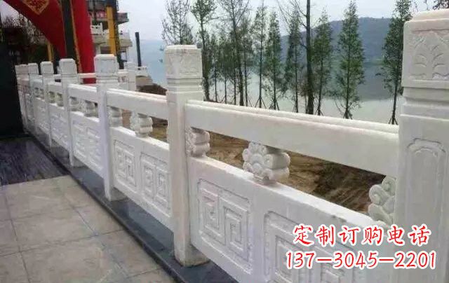 鹤壁专业精致的汉白玉栏板雕塑