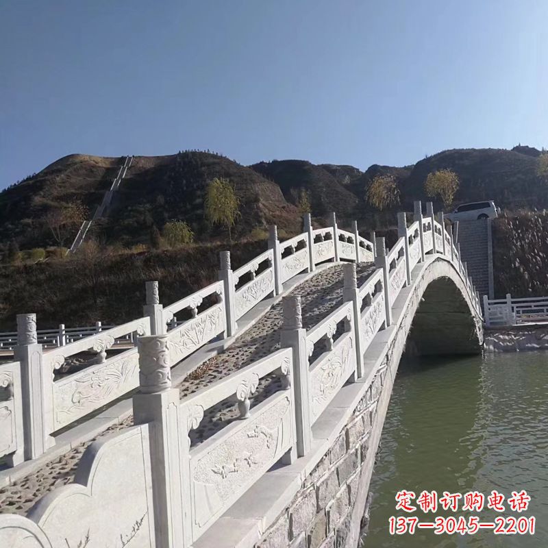 鹤壁汉白玉路桥石栏杆雕塑