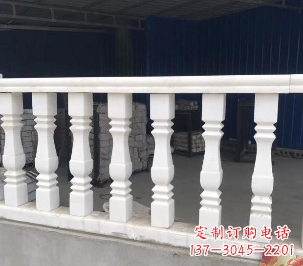 鹤壁汉白玉欧式栏杆雕塑,精美绝伦