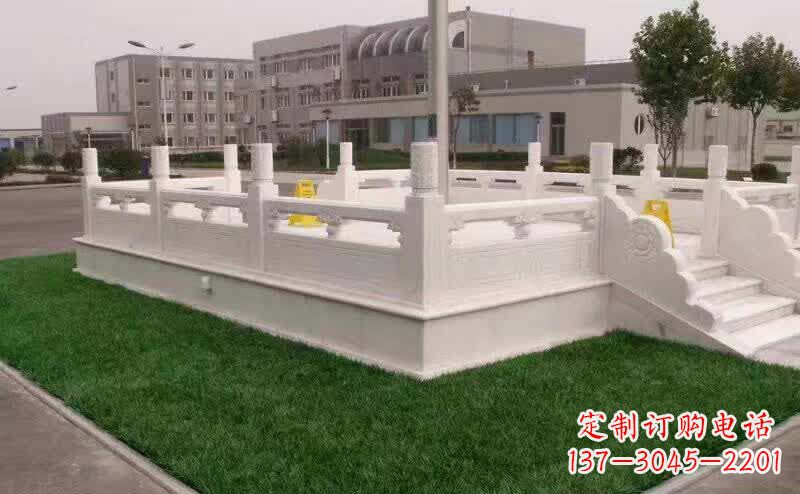 鹤壁完美艺术——汉白玉升旗台雕塑