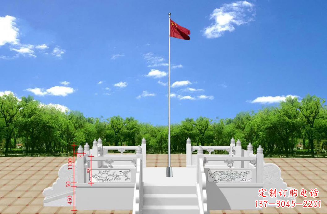 鹤壁中领雕塑—汉白玉12