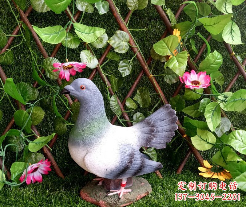 鹤壁和平鸽不锈钢雕塑