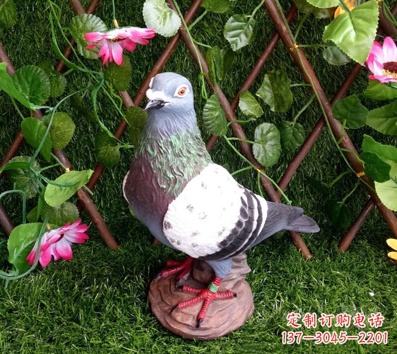 鹤壁和平鸽雕塑:传达和平与爱的经典艺术品
