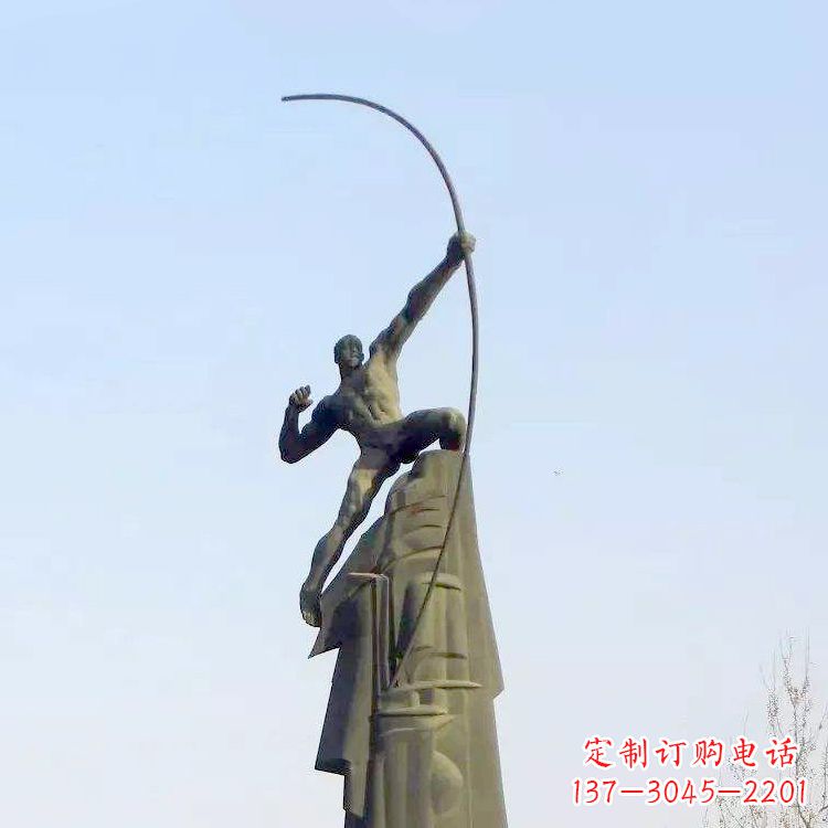 鹤壁后羿景观雕塑