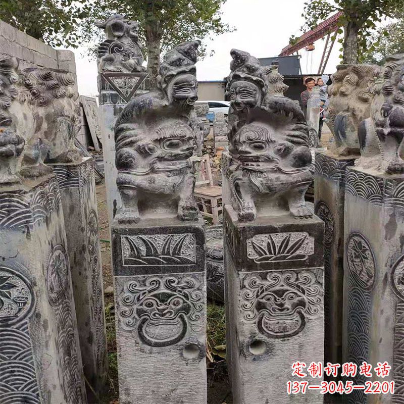 鹤壁中领雕塑——历久弥新的拴马桩雕塑
