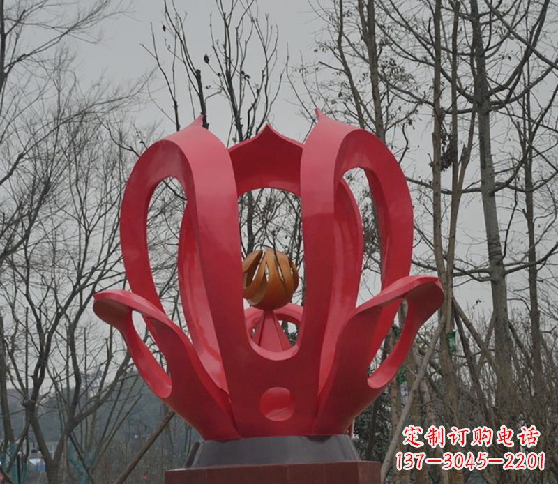 鹤壁户外紫荆花雕塑