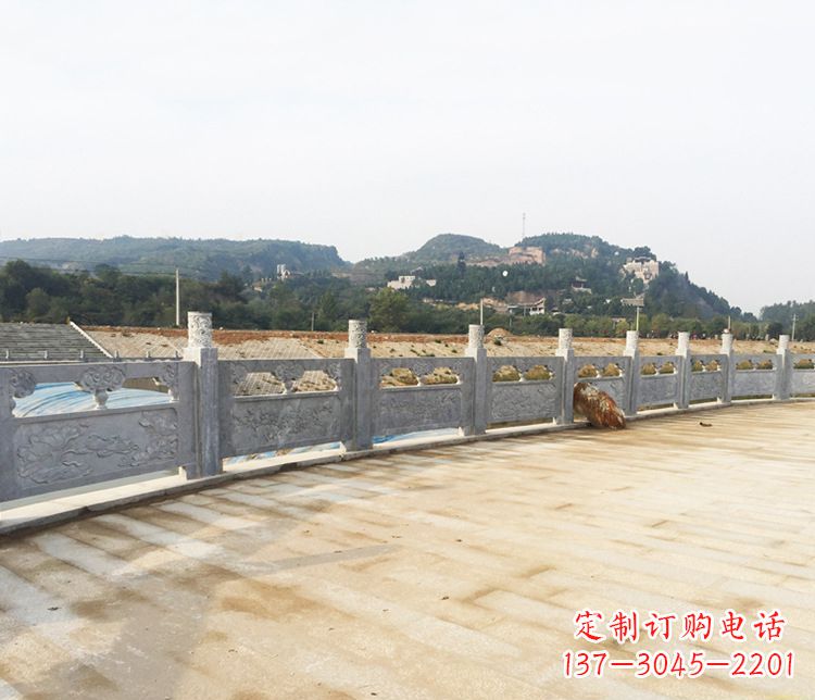 鹤壁护城河大理石栏板石雕