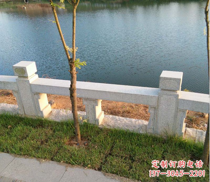 鹤壁护城河大理石栏杆石雕_1