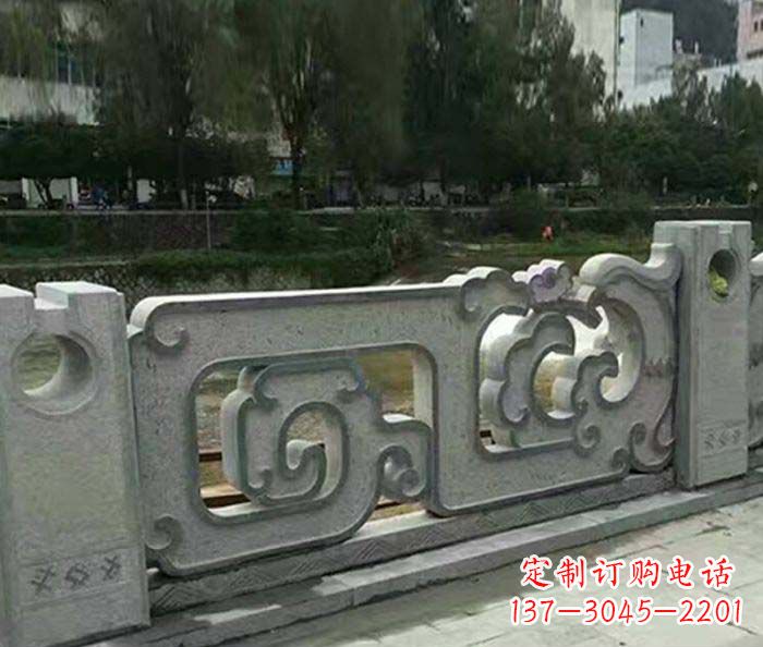 鹤壁护城河建筑石雕栏板