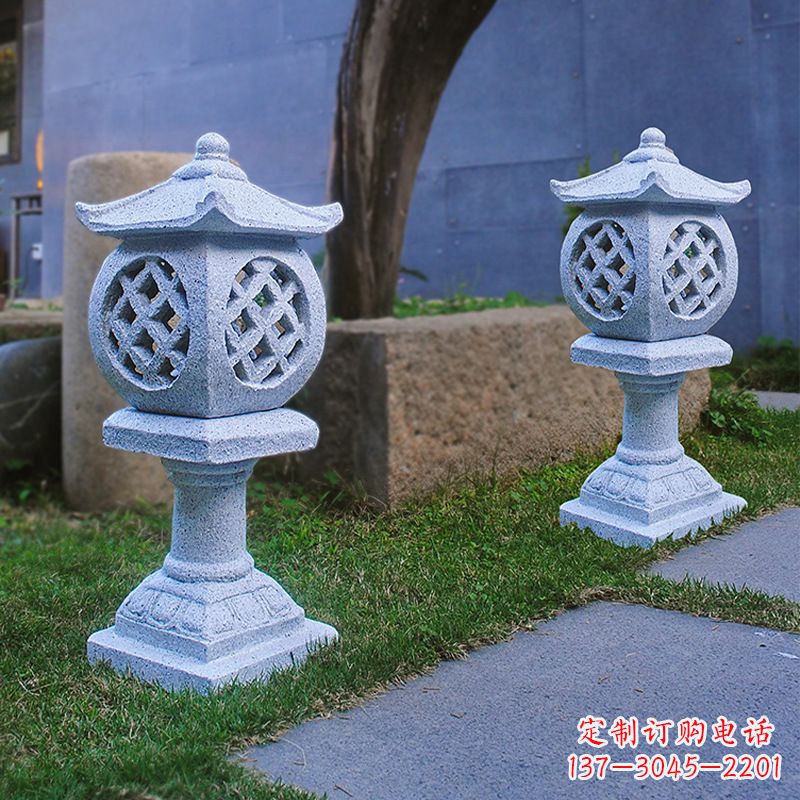 鹤壁花岗岩石灯笼