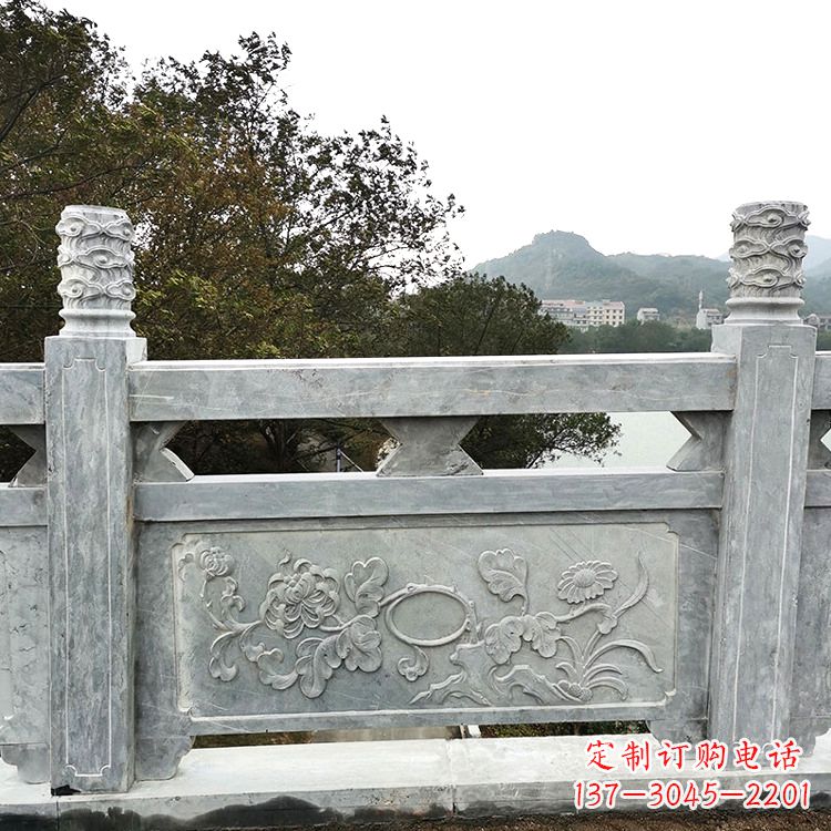 鹤壁花岗岩石雕栏板,美轮美奂