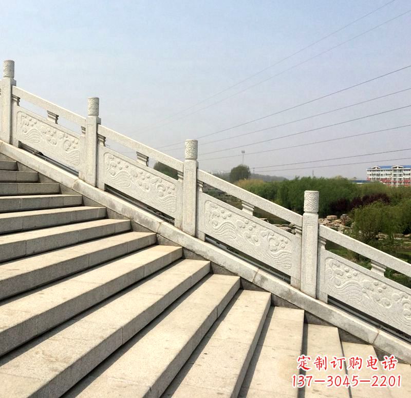 鹤壁欣赏自然之美,定制花岗岩石栏杆雕塑