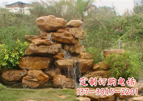 鹤壁黄蜡石假山