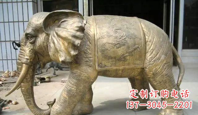 鹤壁黄铜吉祥大象