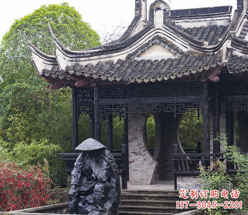 鹤壁姜太公铜雕