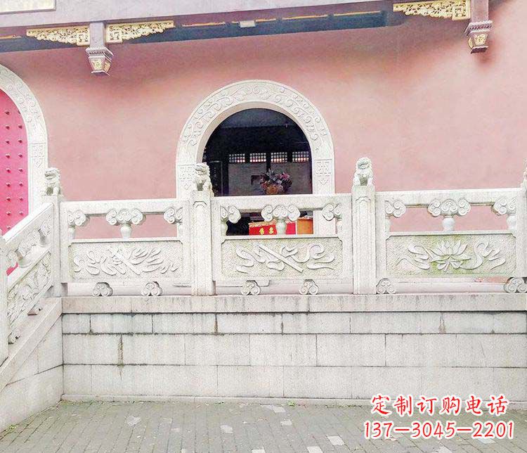 鹤壁中领雕塑:大理石栏板雕塑