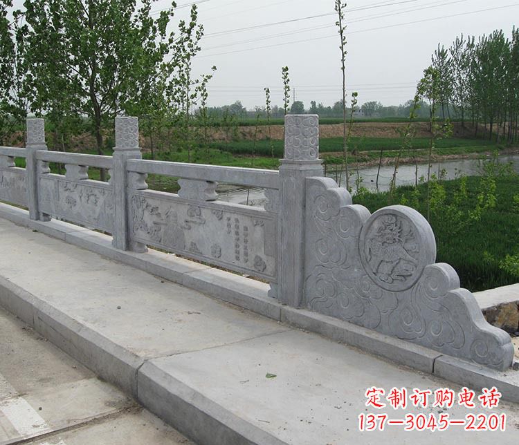 鹤壁中领雕塑-展示景区石栏板雕塑