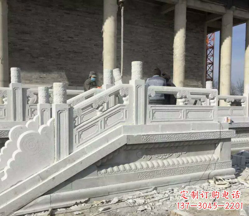 鹤壁超凡精美的大理石栏板雕塑