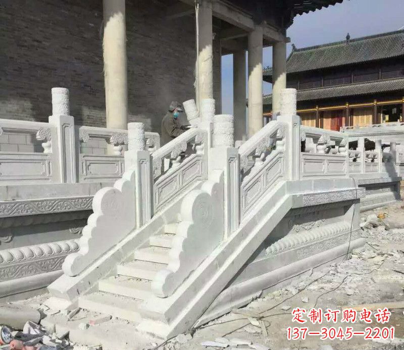 鹤壁大理石栏板石雕,精美绝伦,让建筑锦上添花