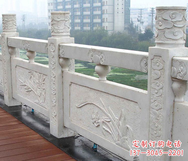 鹤壁精巧雕刻,优质大理石栏板石雕