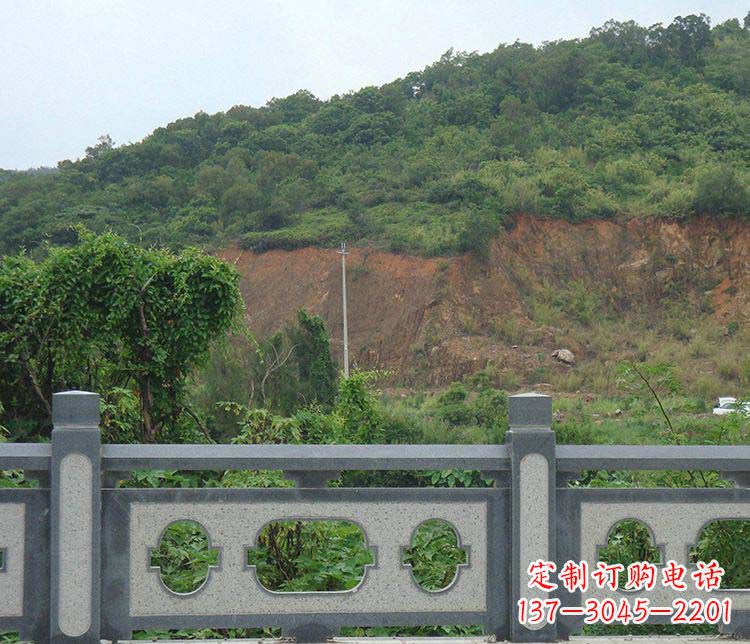 鹤壁景区镂空仿古栏板石雕