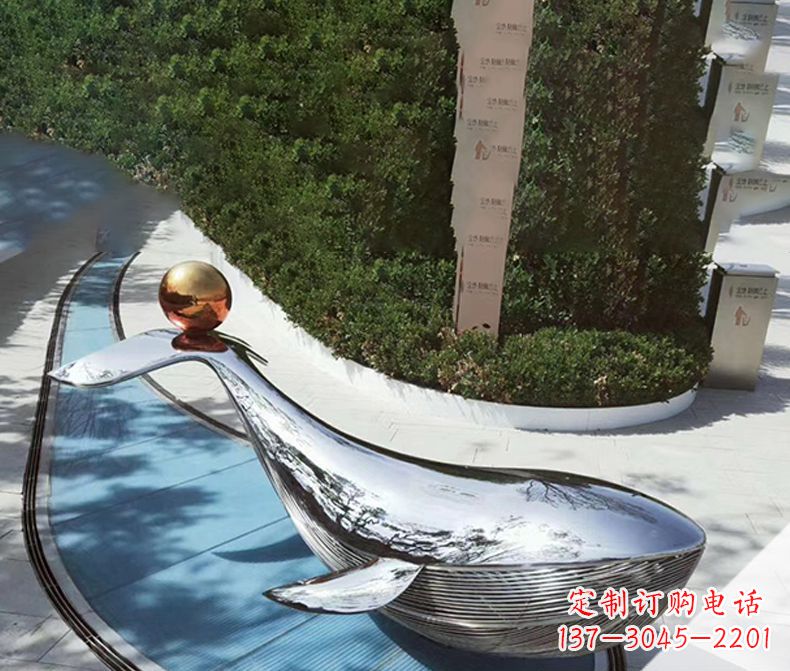 鹤壁镜面不锈钢海豚,一种质感的诠释