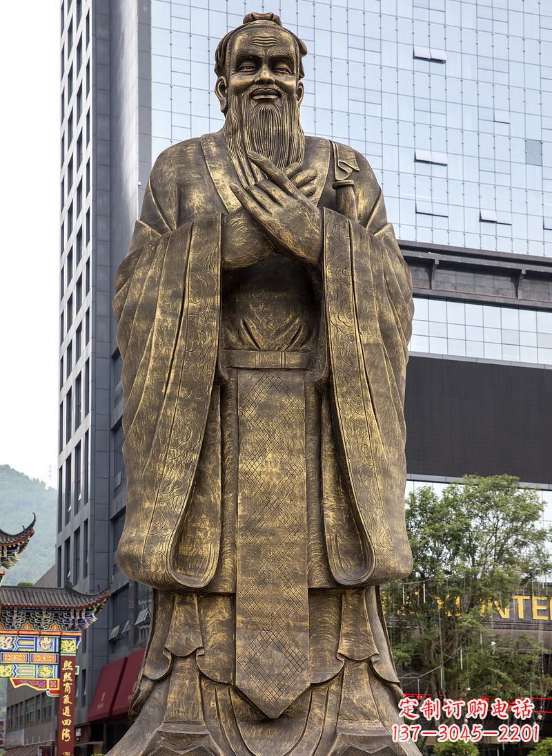 鹤壁传承古代名人铜雕,一件件精美雕塑装点你的生活