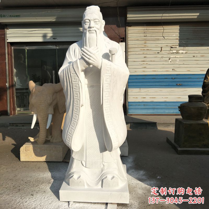鹤壁孔子雕塑--中领雕塑定制