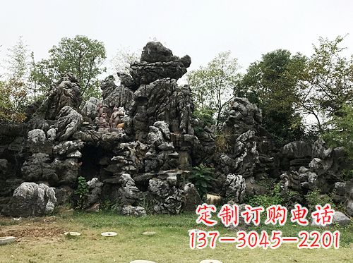鹤壁灵璧石假山