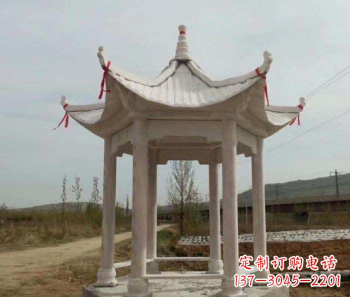 鹤壁凉亭雕塑定制--领雕塑