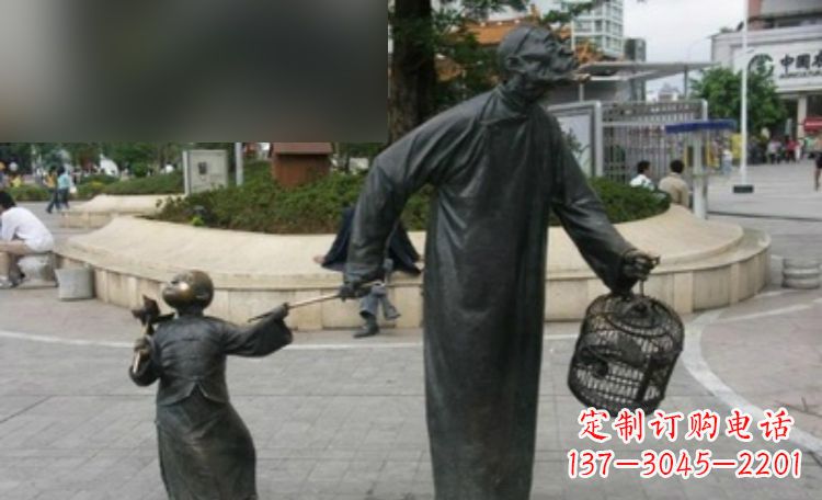 鹤壁中领雕塑:铸造艺术,传承美好,给你精致精美的儿童铜雕