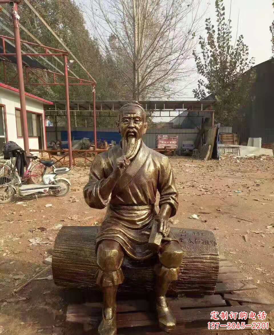 鹤壁鲁班雕塑:艺术大师的超越